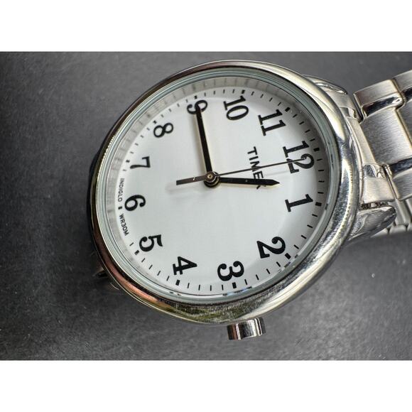 Timex Indiglo Women’s Watch WR30M Silver Tone Stainless Steel Band TW2P78500 main image 9